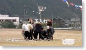湯尾地区体育大会 - 玉入れ